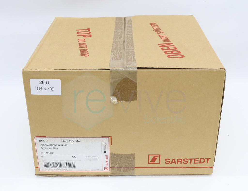 Sarstedt Archiving Cap suitable for S-Monovette Case of 5000 - 10 Cases