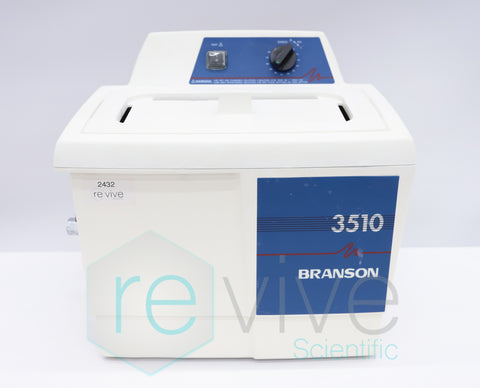 Branson 3510 Ultrasonic Cleaner Heated Water Bath