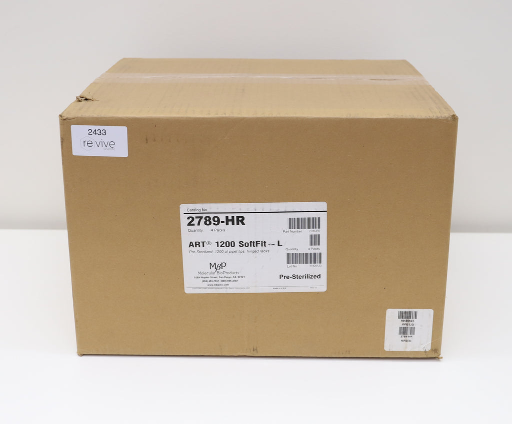Thermo SoftFit-L Filtered Pipette Tips in Hinged Racks 2789-HR