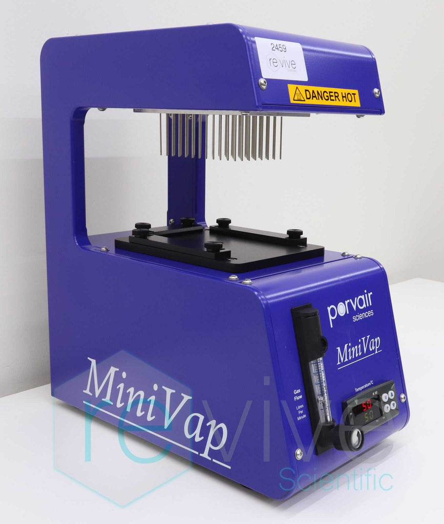 Porvair Sciences MiniVap Sample Concentrator Blowdown Evaporator 96 Well