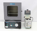 Shel Lab SVAC1E Vacuum Oven w/ Edwards RV 5 Vacuum Pump .6 CF