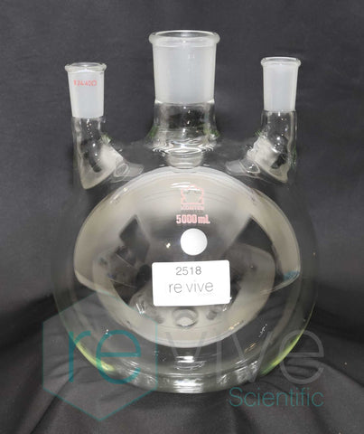 Kontes Kimble 3 Neck Flask 5000ml