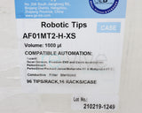 1,000 µl Robotic Tips Sterilized Filter Tecan / Perkin 10 Cases of 1,536 tips