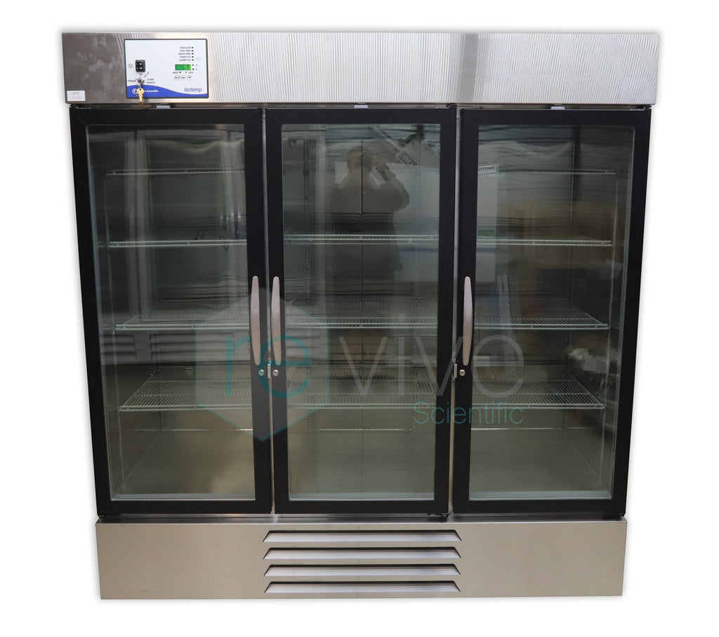Fisher Scientific Isotemp 3 Door Laboratory Refrigerator 72 cu ft