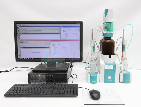 Metrohm 905 Titrando, 2x 800 Dosino, 2x 804 Ti Stand,  Complete w/ Computer & So