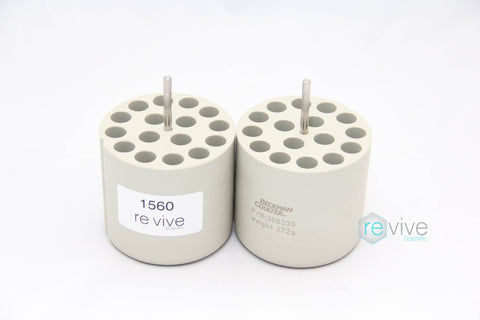 Beckman Adapter for Glass Tubes 16 Tubes 7ml