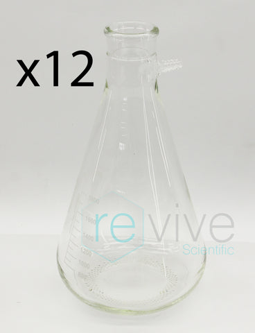 Kimble Glass 2000 mL Filtering Flasks 27060-2000 Pack of 12