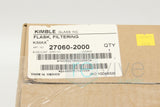 Kimble Glass 2000 mL Filtering Flasks 27060-2000 Pack of 12