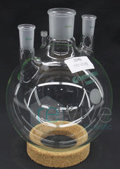 Chemglass 5000ml Four Neck Round Bottom Flask