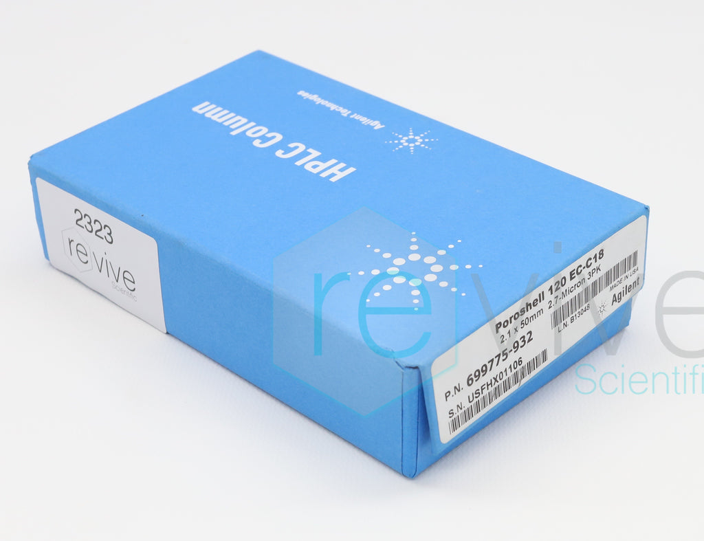 Agilent 699775-932 Poroshell 120 EC-C18 2.1 x 50 mm 2.7 µm 3 pack