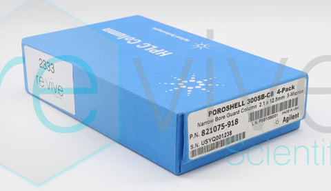 Agilent Poroshell 300SB-C8 2.1 x 12.5 mm 5µm - 4 Pack